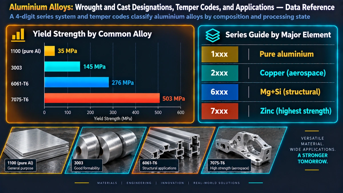 Prfixes Example Layout Aluminium Alloys Complete Guide: Wrought | MetallurgyZone
