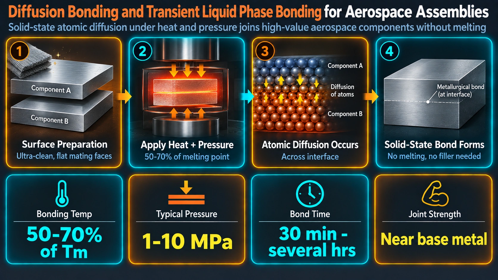 Diffusion Bonding: Process Physics and Fundamentals — Diffusion Bonding and Transient Liquid Phase Bonding for Aerospace Assemblies