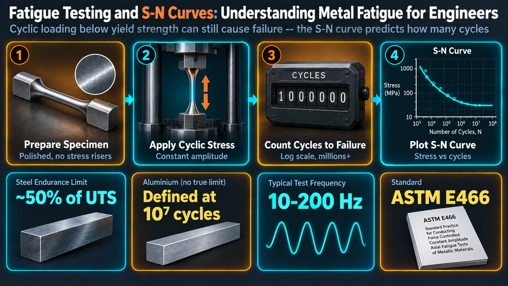 What is Metal Fatigue? — Fatigue Testing and S-N Curves: Understanding Metal Fatigue for Engineers