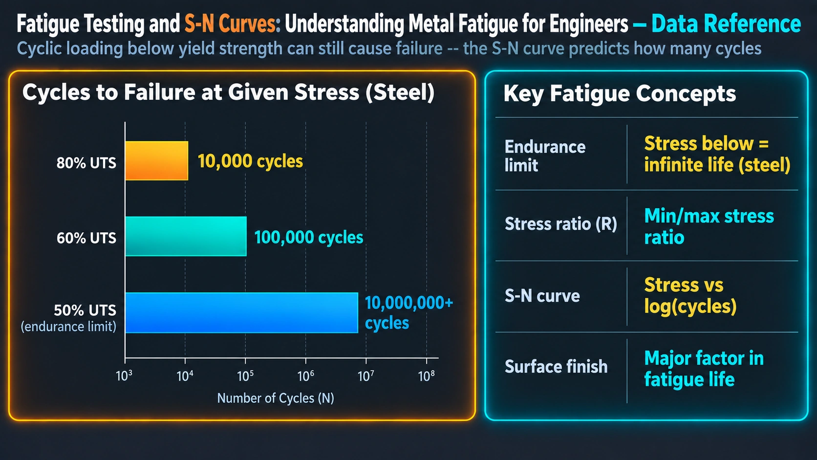 Fatigue Crack Propagation: Paris Law and Fracture Mechanics — Fatigue Testing and S-N Curves: Understanding Metal Fatigue for Engineers