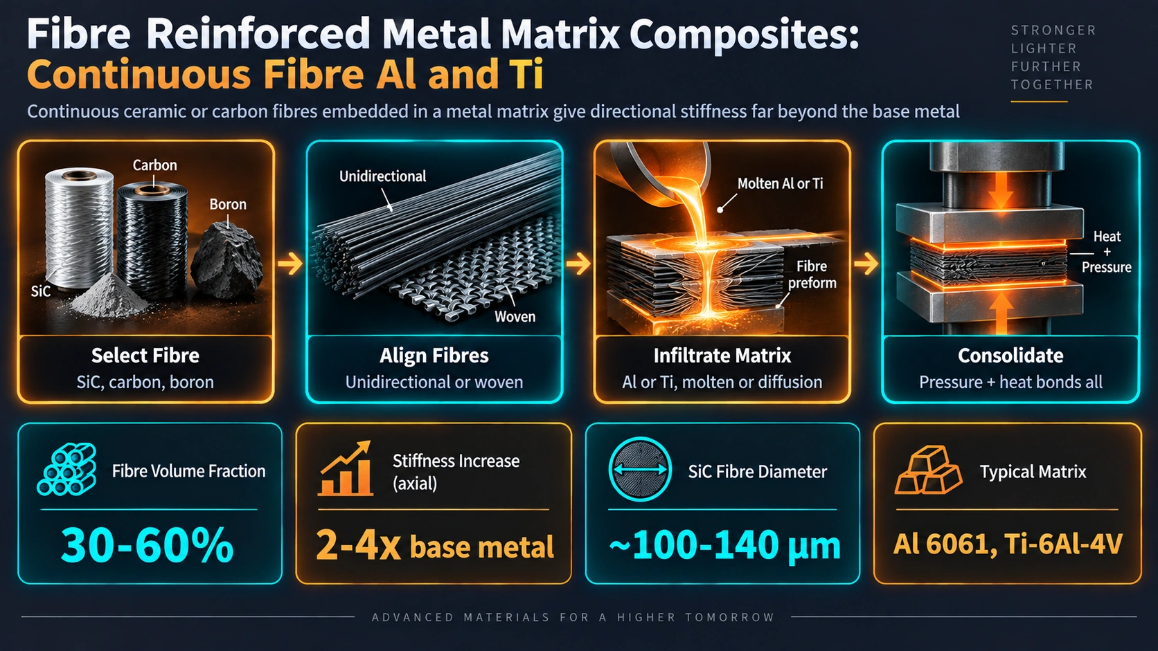 Background and Classification of Metal Matrix Composites — Fibre Reinforced Metal Matrix Composites: Continuous Fibre Al and Ti