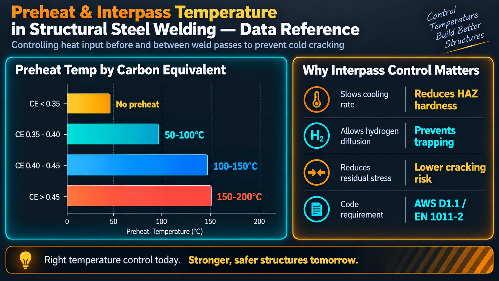 Practical Measurement and Verification — Preheat and Interpass Temperature in Structural Steel Welding