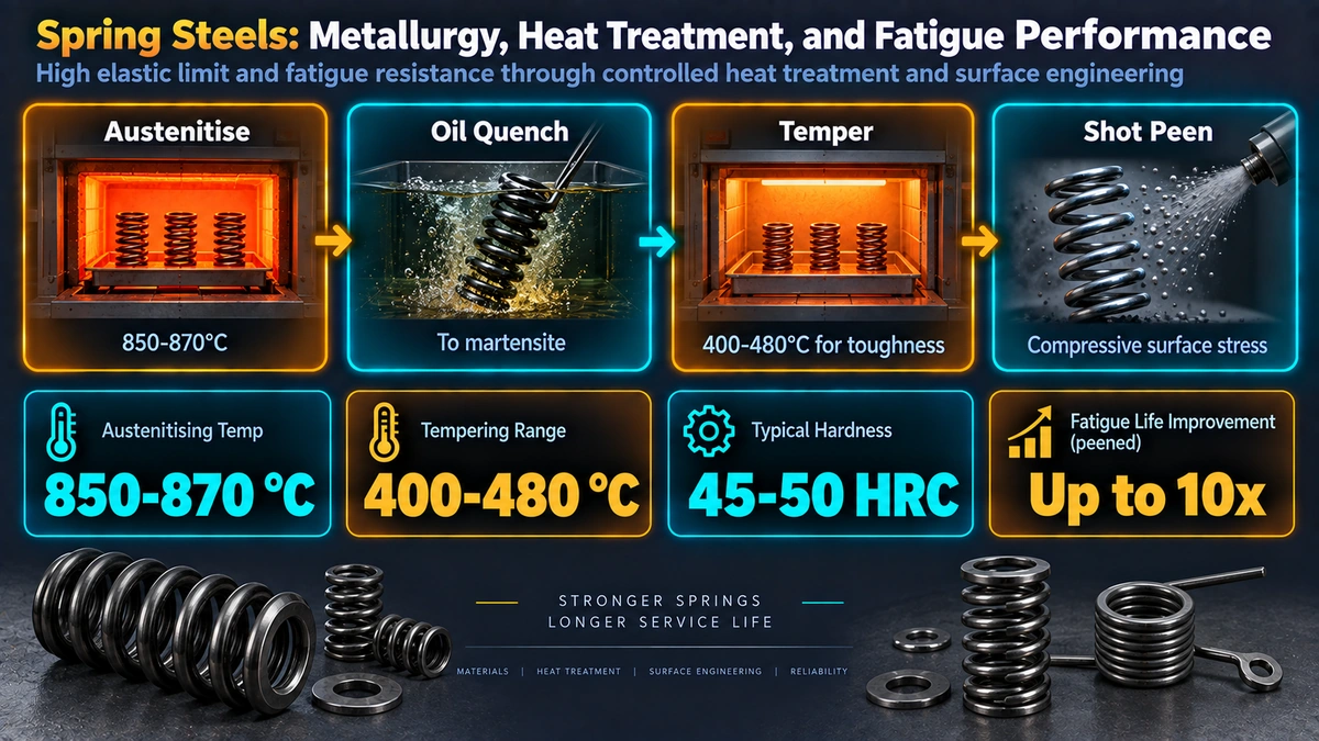 Composition of Spring Steels — Spring Steels: Metallurgy, Heat Treatment, and Fatigue Performance