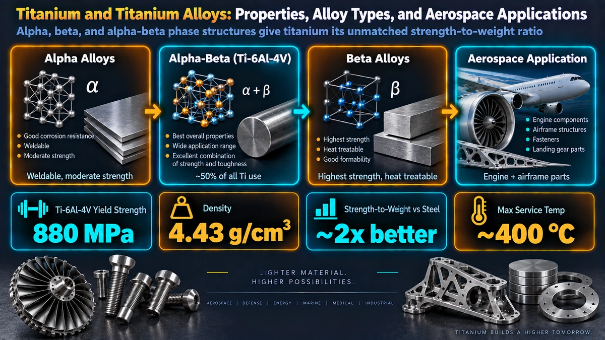 Titanium Crystal Structure and the Alpha-Beta Transformation — Titanium and Titanium Alloys: Properties, Alloy Types, and Aerospace Applications