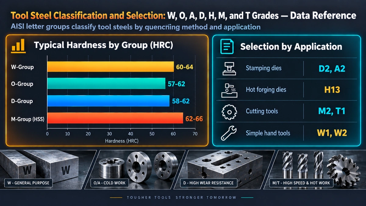 M Grades: Molybdenum-Series High Speed Steels — Tool Steel Classification and Selection: W, O, A, D, H, M, and T Grades