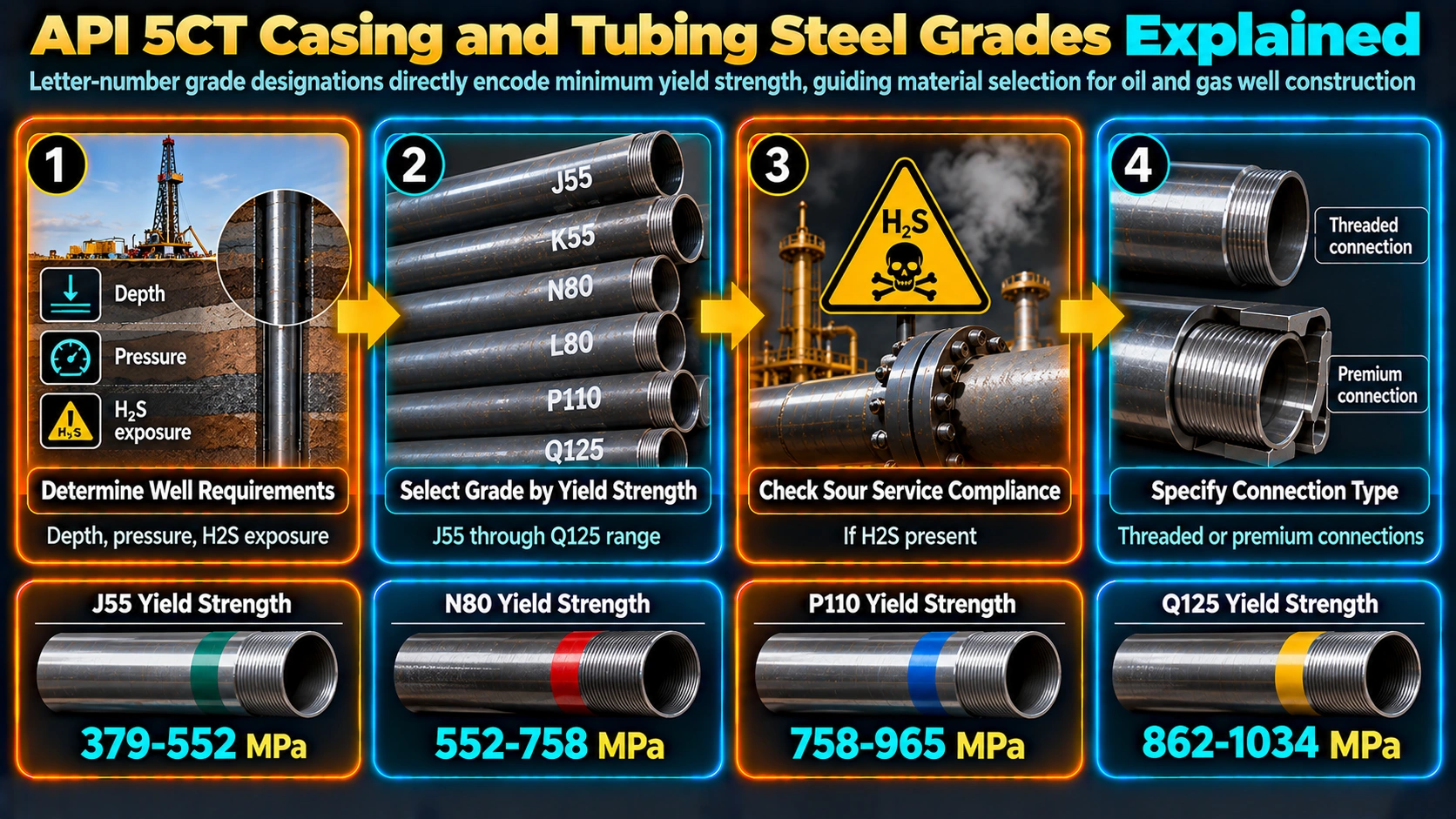 1. Scope of API 5CT — API 5CT Casing and Tubing Steel Grades Explained