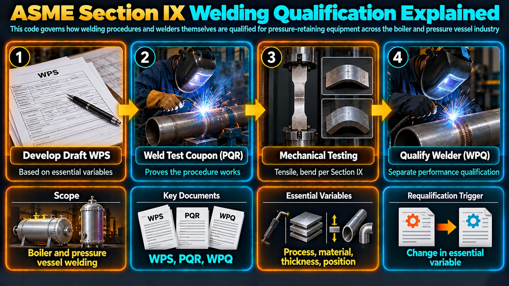 What Is ASME Section IX — ASME Section IX Welding Qualification Explained