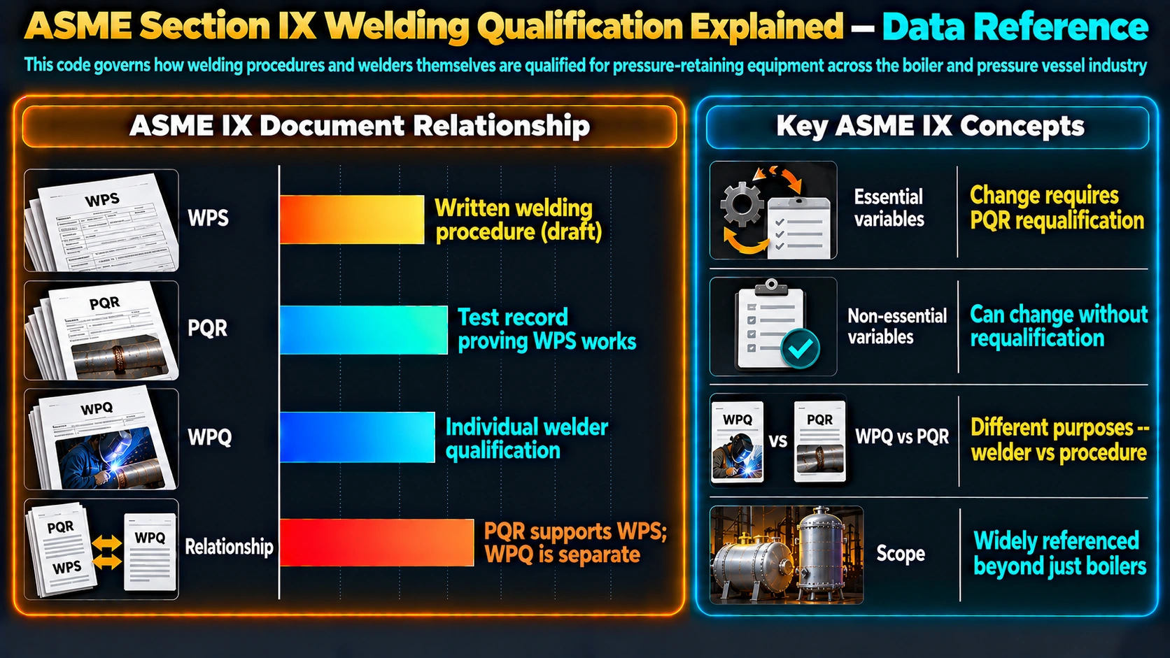 P-Numbers, F-Numbers, and A-Numbers — ASME Section IX Welding Qualification Explained
