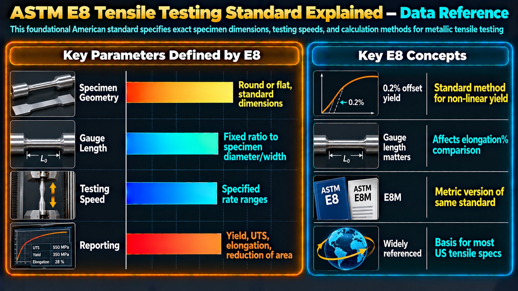 5. Elongation and Reduction of Area — ASTM E8 Tensile Testing Standard Explained