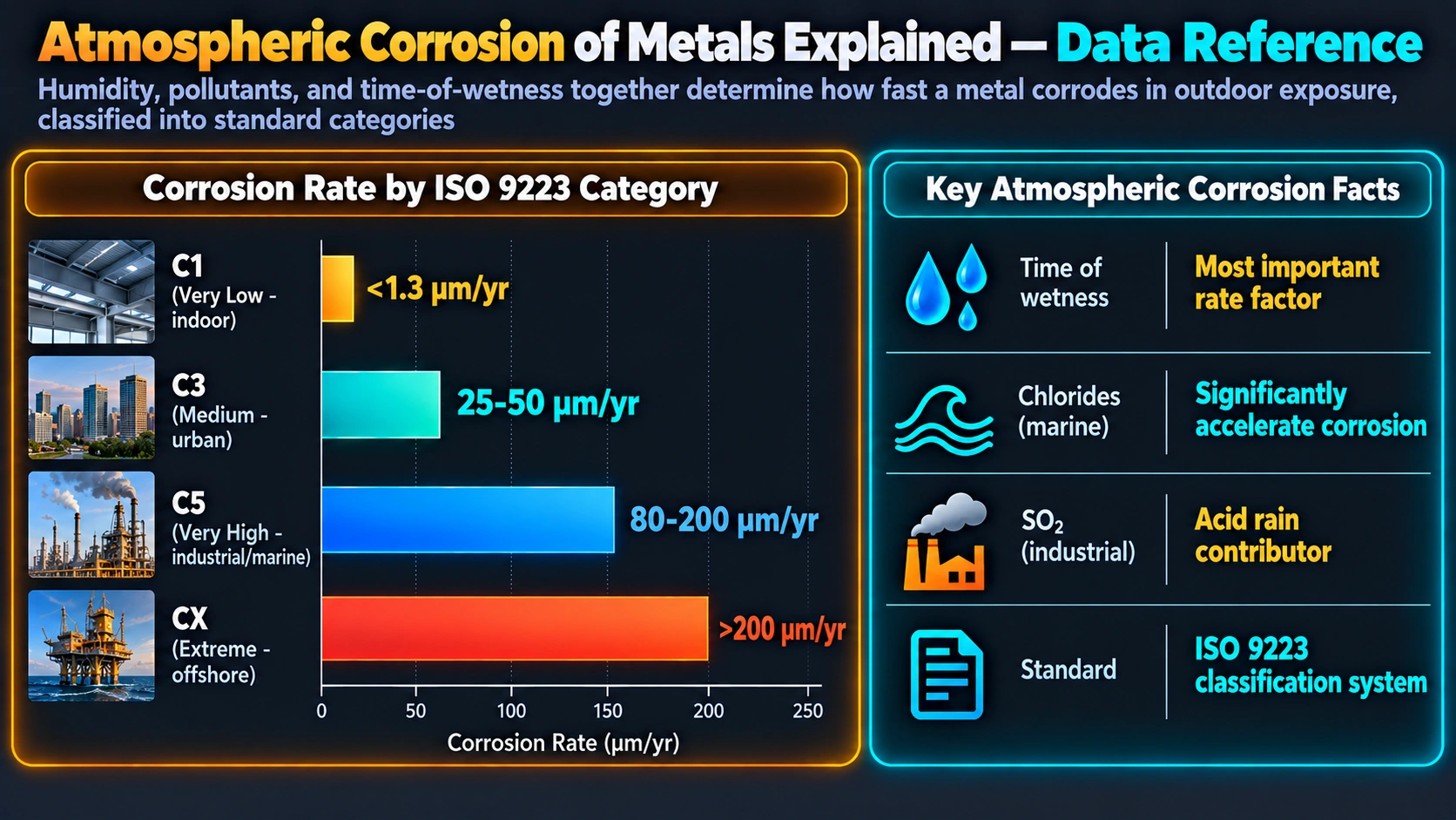 How Different Metals Behave in the Atmosphere — Atmospheric Corrosion of Metals Explained