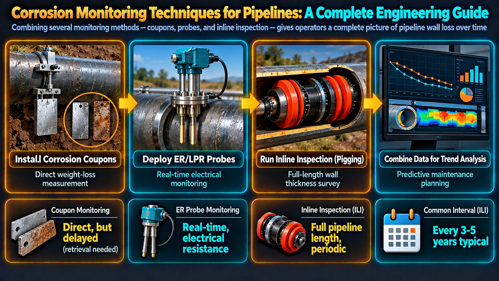 Why Pipeline Corrosion Monitoring Matters — Corrosion Monitoring Techniques for Pipelines: A Complete Engineering Guide