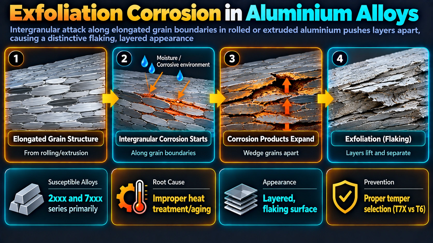 What Is Exfoliation Corrosion? — Exfoliation Corrosion in Aluminium Alloys