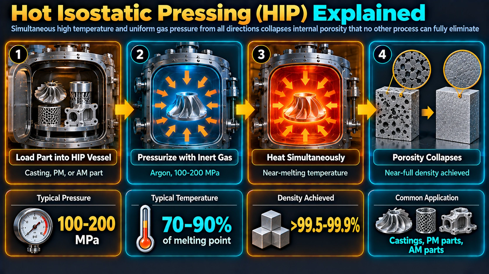 What Is Hot Isostatic Pressing — Hot Isostatic Pressing (HIP) Explained