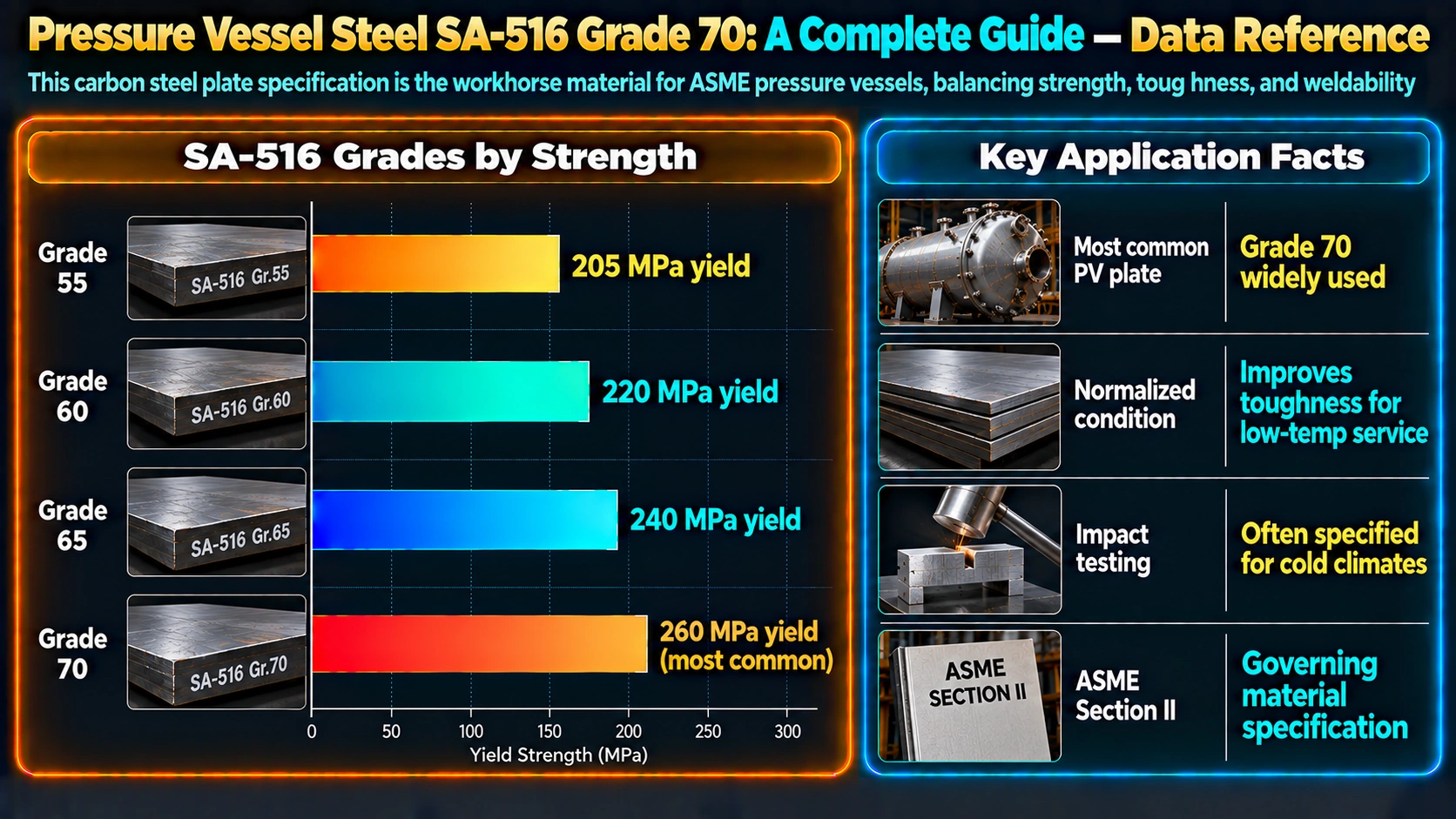 5. Weldability and Preheat Considerations — Pressure Vessel Steel SA-516 Grade 70: A Complete Guide