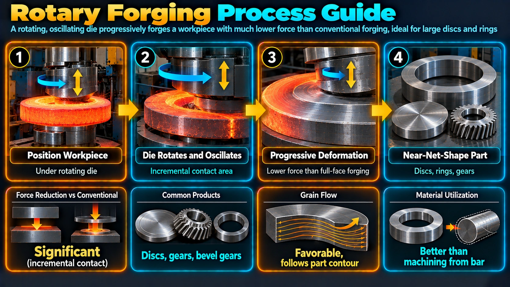 What Is Rotary Forging — Rotary Forging Process Guide