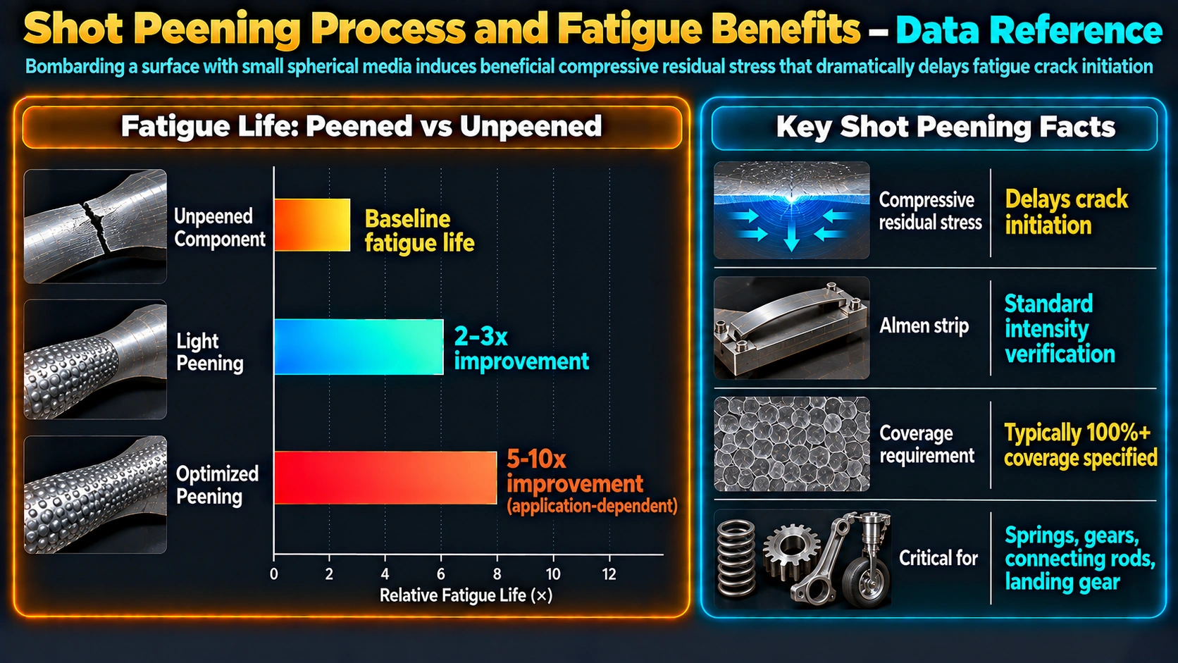 Weld Toe Peening for Fatigue Improvement — Shot Peening Process and Fatigue Benefits