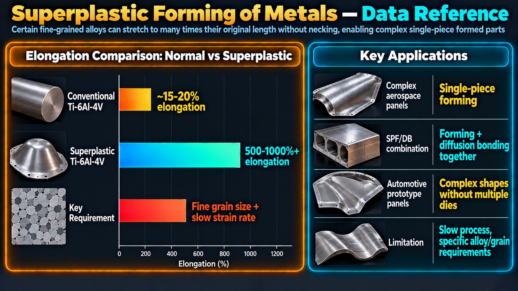 SPF/DB: Superplastic Forming with Diffusion Bonding — Superplastic Forming of Metals