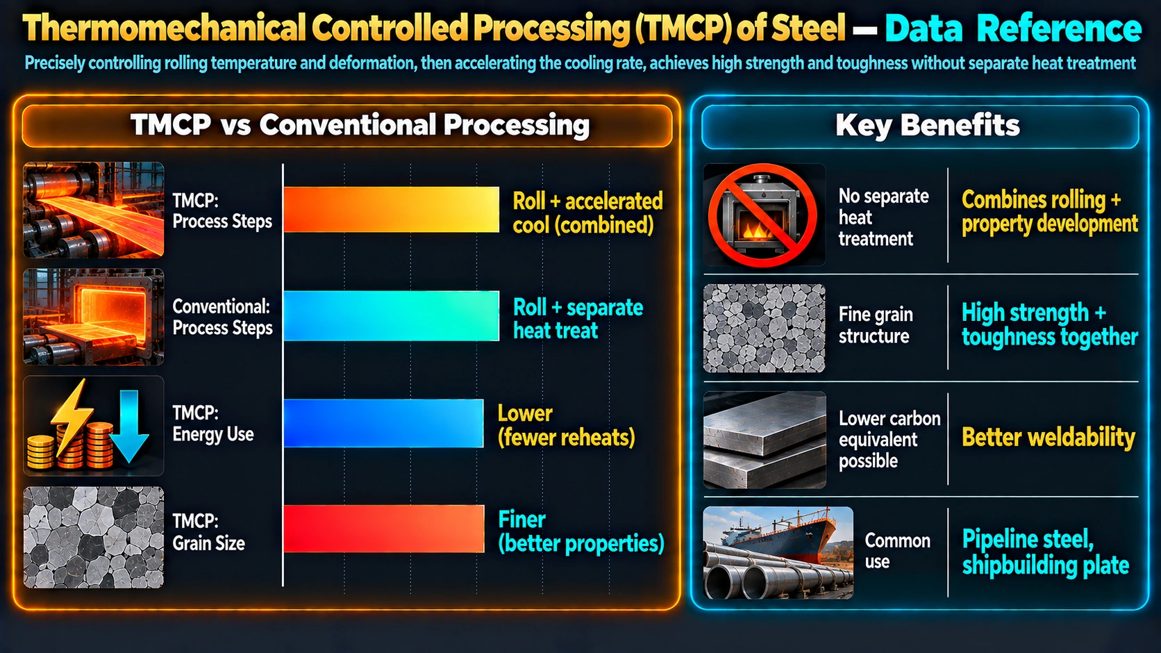 Strengthening Mechanisms — Thermomechanical Controlled Processing (TMCP) of Steel